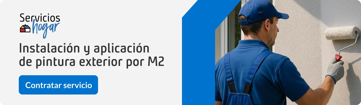Ir a la sección Aplicacion e instalacion de pintura interior y exterior por M2